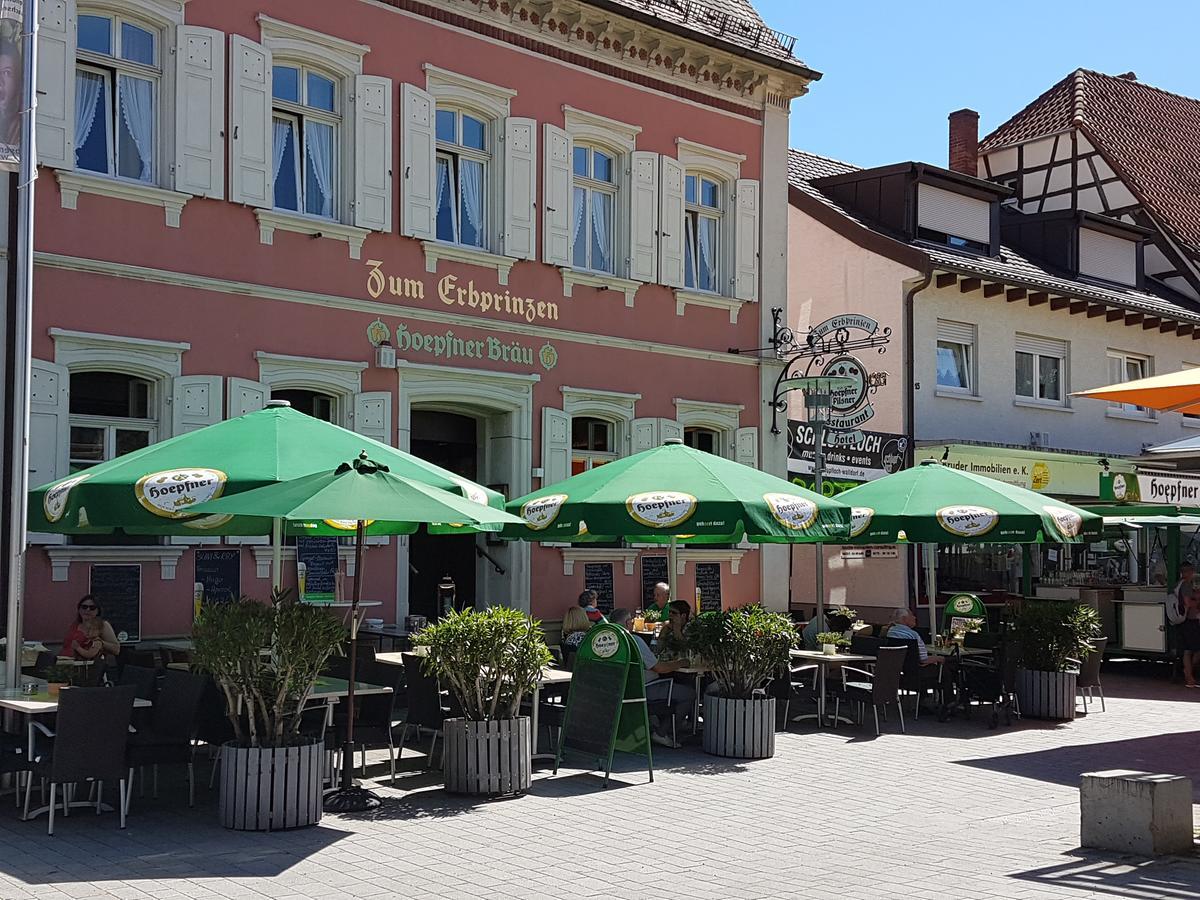 Hotel Restaurant Erbprinz Walldorf Eksteriør bilde