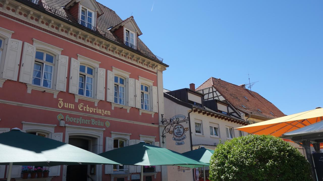 Hotel Restaurant Erbprinz Walldorf Eksteriør bilde